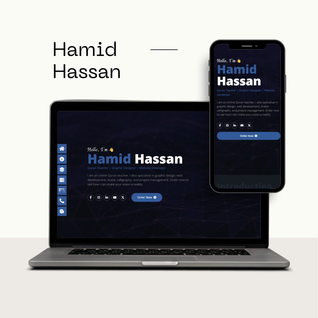 Hamid Hassan Portfolio
