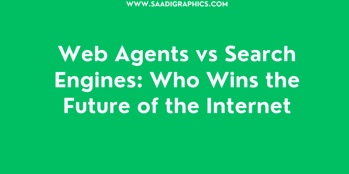 Web Agents vs Search Engines
